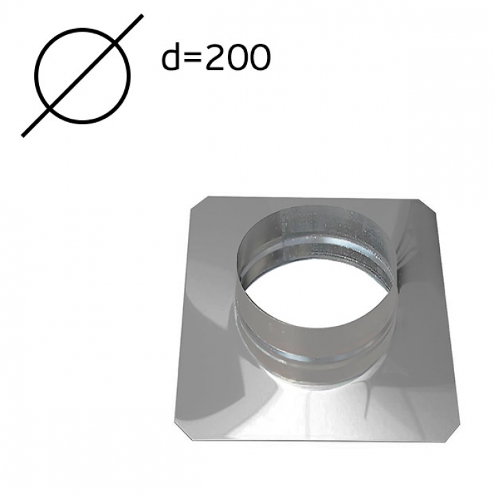 Основание оцинкованное d=200