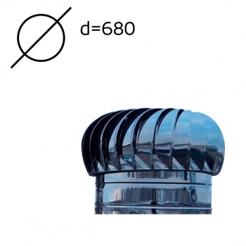 Турбодефлектор стальной TD-680