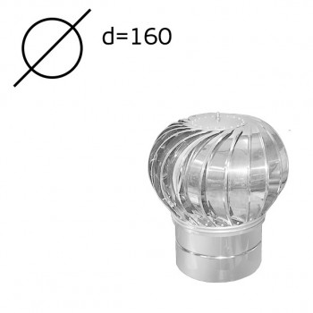 Турбодефлектор оцинкованный TD-160
