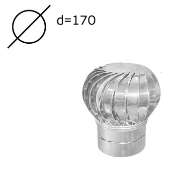 Турбодефлектор оцинкованный TD-170