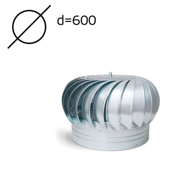 Турбодефлектор оцинкованный TD-600