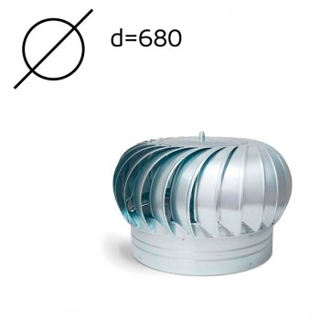 Турбодефлектор оцинкованный TD-680
